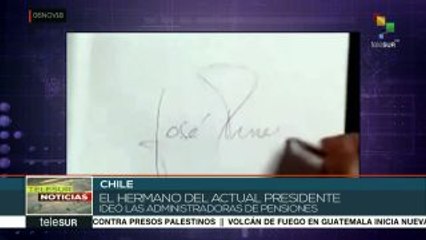 Chile: hermano del presidente Piñera fue el creador de las AFP
