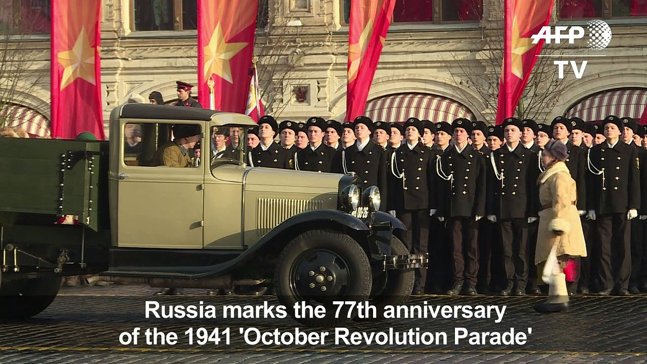 Russia commemorates 1941 military parade on Red Square