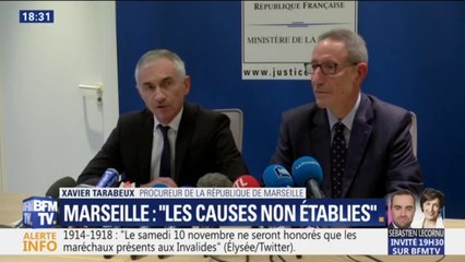 Procureur de Marseille: "À ce stade les causes de l'effondrement ne sont pas établies"