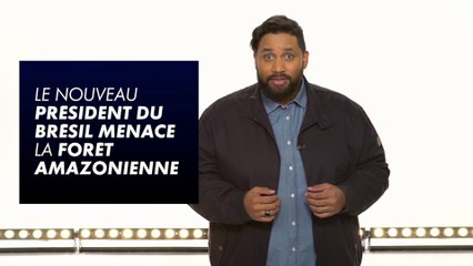 Le nouveau président du Brésil menace la forêt amazonienne - Le petit RDV du du 07/11  - CANAL+