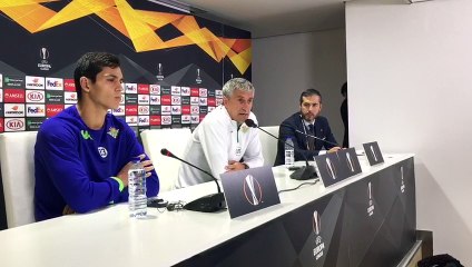 Setién y los Pitos de la Afición del Betis