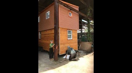 Ils ont inventé une mini maison que l'on peut emmener partout... ou presque