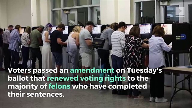 Florida Restores Voting Rights to Felons