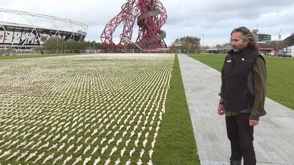 عمل تذكاري من 72 ألف دمية لتخليد ضحايا الحرب العالمية الأولى