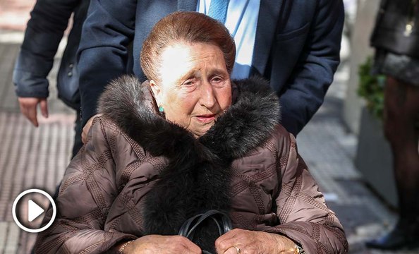 La infanta Margarita se pronuncia sobre la noticia del divorcio de la infanta Cristina