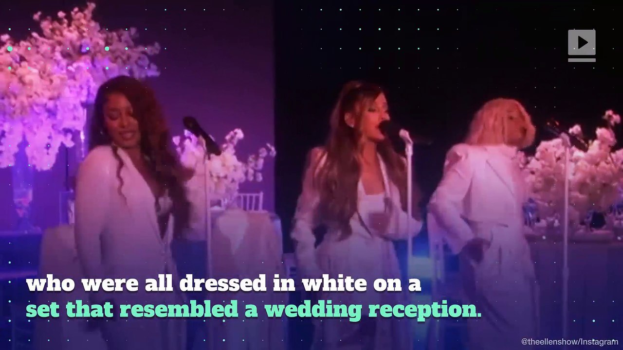 Ariana Grande Gets Choked up and Trips While Performing 'Thank U, Next'