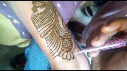 peacock mehndi | mehndi designs for hands | arabian mehndi design