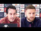 Unai Emery & Shkodran Mustafi Full Pre-Match Press Conference - Arsenal v Sporting - Europa League