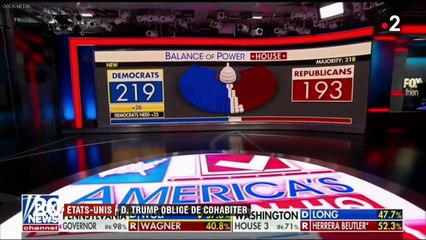 États-Unis : Donald Trump contraint de cohabiter avec les démocrates