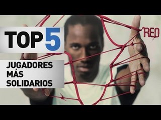 Top 5 jugadores solidarios