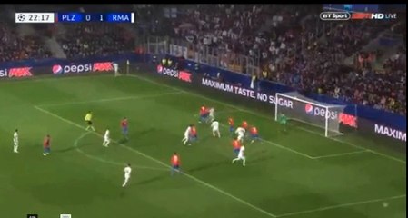 Casemiro Goal - Plzen vs Real Madrid 0-2  07.11.2018 (HD)