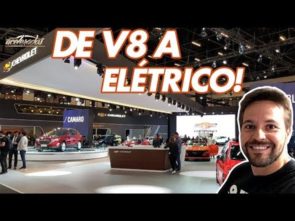 De Camaro a Bolt! Gerson conferiu as novidades da Chevrolet no SDA - AceleradosNoSalão #1