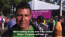Central American migrants react after US midterm elections