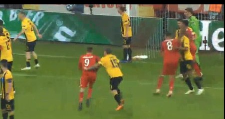 Lewandowski Penalty Goal - Bayern Munich vs AEK  1-0  07.11.2018 (HD)