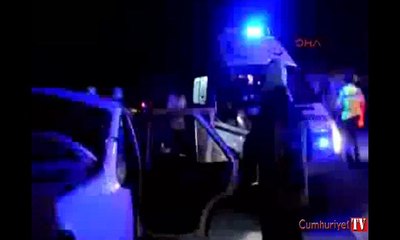 Otomobil otobüsle çarpıştı: 1 ölü, 2 yaralı