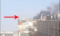Paris'te bir binada patlama