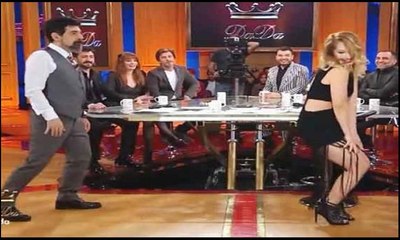 Gülçin'den canlı yayında 'twerk' dansı