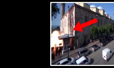 Bursa'daki canlı bomba saldırısının en net görüntüsü