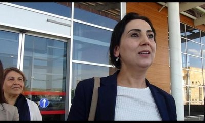 Figen Yüksekdağ Türkiye'ye döndü, havuz medyasına çok sert çıktı