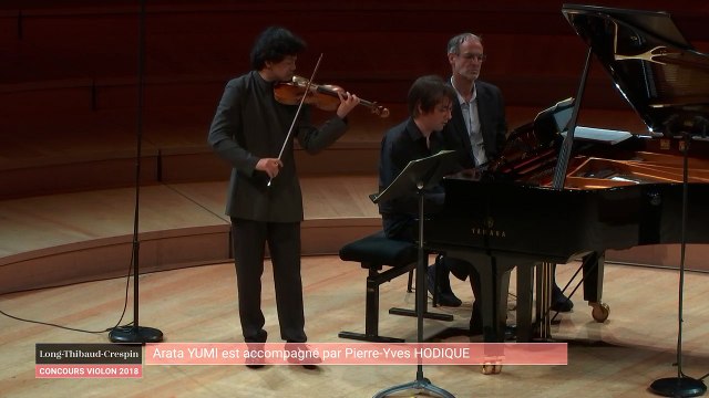 Concours Long-Thibaud-Crespin, finale récital : Arata Yumi