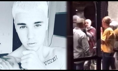 Justin Bieber tekme tokat dayak yedi