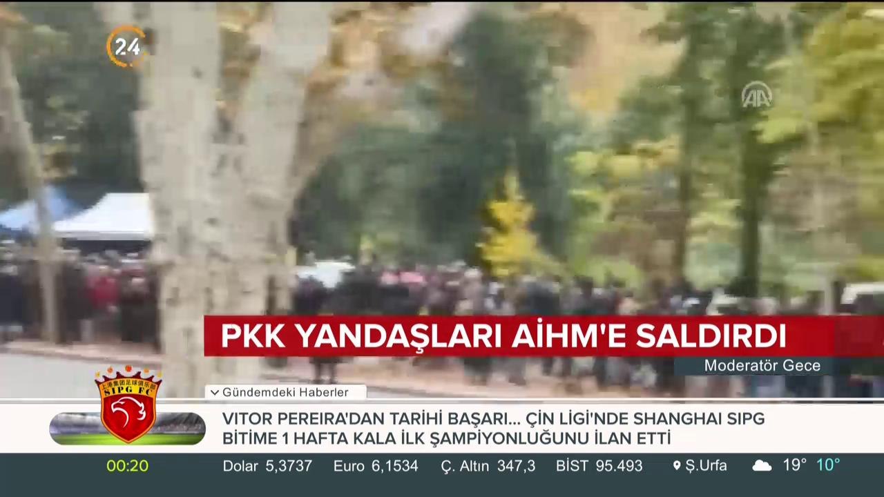 PKK yandaşları Strazburg'da polisle çatıştı