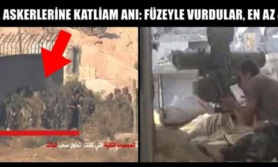 Suriye askerlerine katliam anı: Füzeyle vurdular... En az 40 ölü