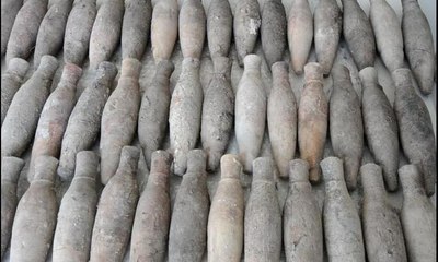 Bathonea kazılarında 1400 yıllık depresyon ve kalp ilaçları bulundu