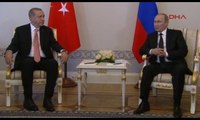 Erdoğan'dan Putin'e: Randevu verdiğiniz için teşekkür ederim