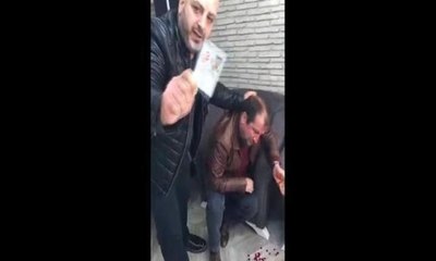 FETÖ'den ihraç edilen emniyet müdürüne dayak kamerada