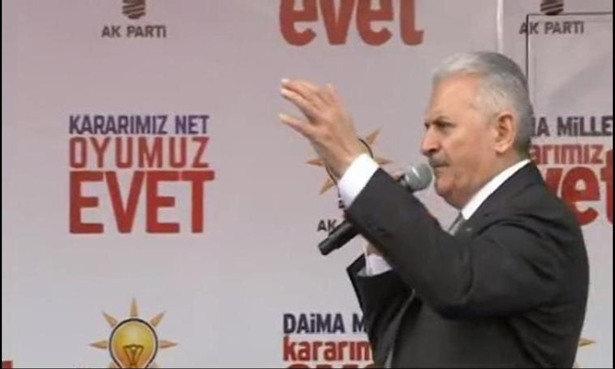 Binali Yıldırım'dan 'Başbakan Binali Yıldırım' sloganına yanıt