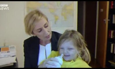 BBC'de yayın yapan bir anne olsaydı neler olurdu?