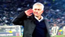 Crazy Jose Mourinho Provoking Juventus Fans And Players After Juventus vs Man United 1-2 Game