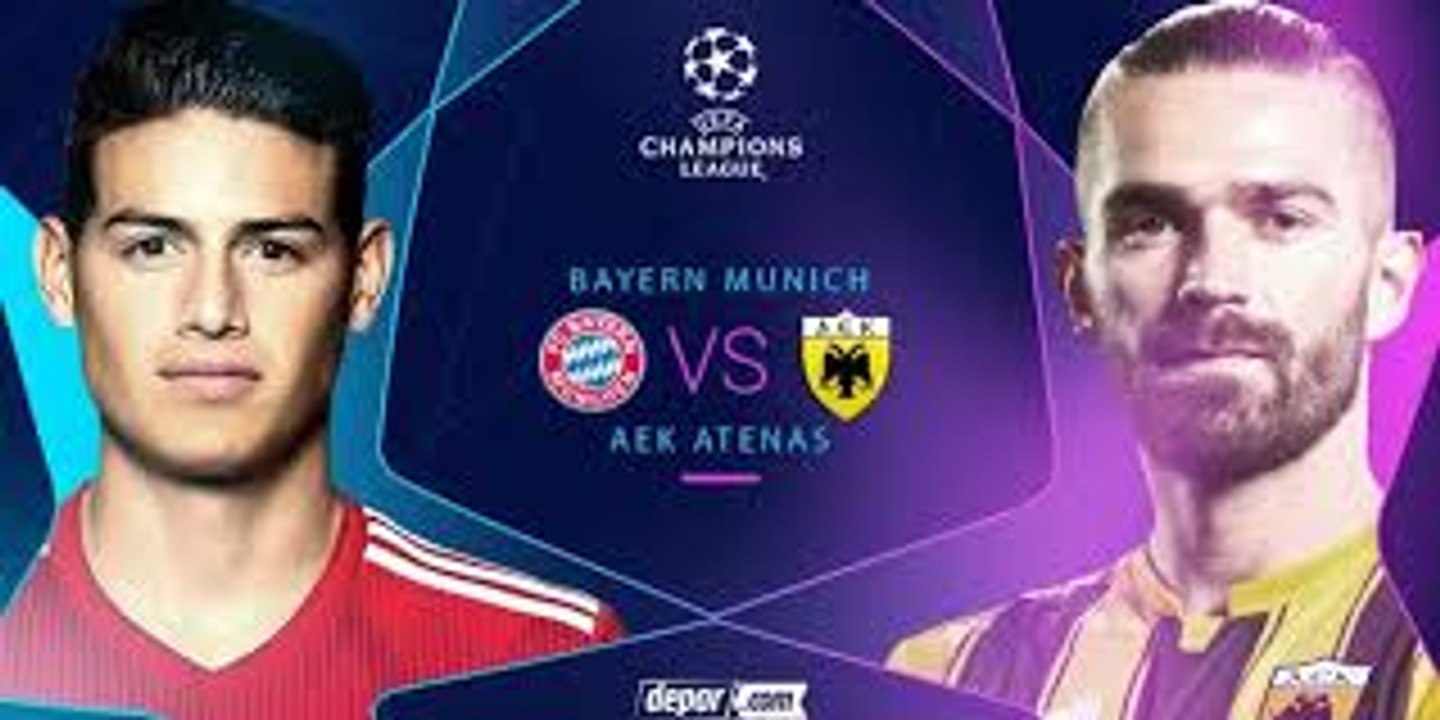 BAYERN MUNICH vs AEK ATHENS | Resumen 2-0 | UEFA Champions League | 07-11-2018