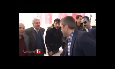 HDP'lilerden 'hayır' çadırını ziyaret eden AKP'li başkana: Önce vekilimi serbest bırak