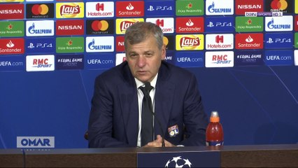 Bruno Génésio : "On a pas su faire preuve de suffisamment de justesse et d"intelligence"