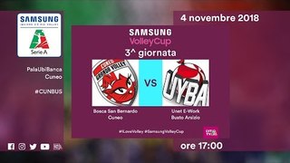 Cuneo - Busto Arsizio | Speciale | 3^ Giornata | Samsung Volley Cup 2018/19