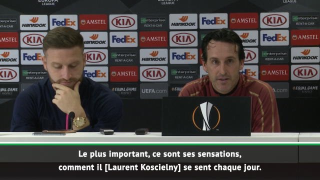 Arsenal - Emery : Koscielny est proche d'un retour