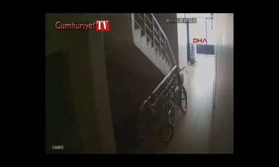 Bisiklet hırsızı önce kameralara sonra polise yakalandı