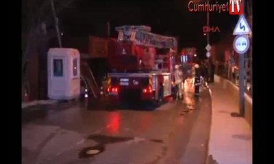 İstanbul'daki ünlü et restoranında yangın