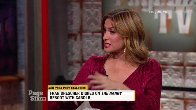 Is #TheNanny reboot finally getting the green light? We caught up with @frandrescher who told us she wants @iamcardib to play her daughter! #PageSixTV