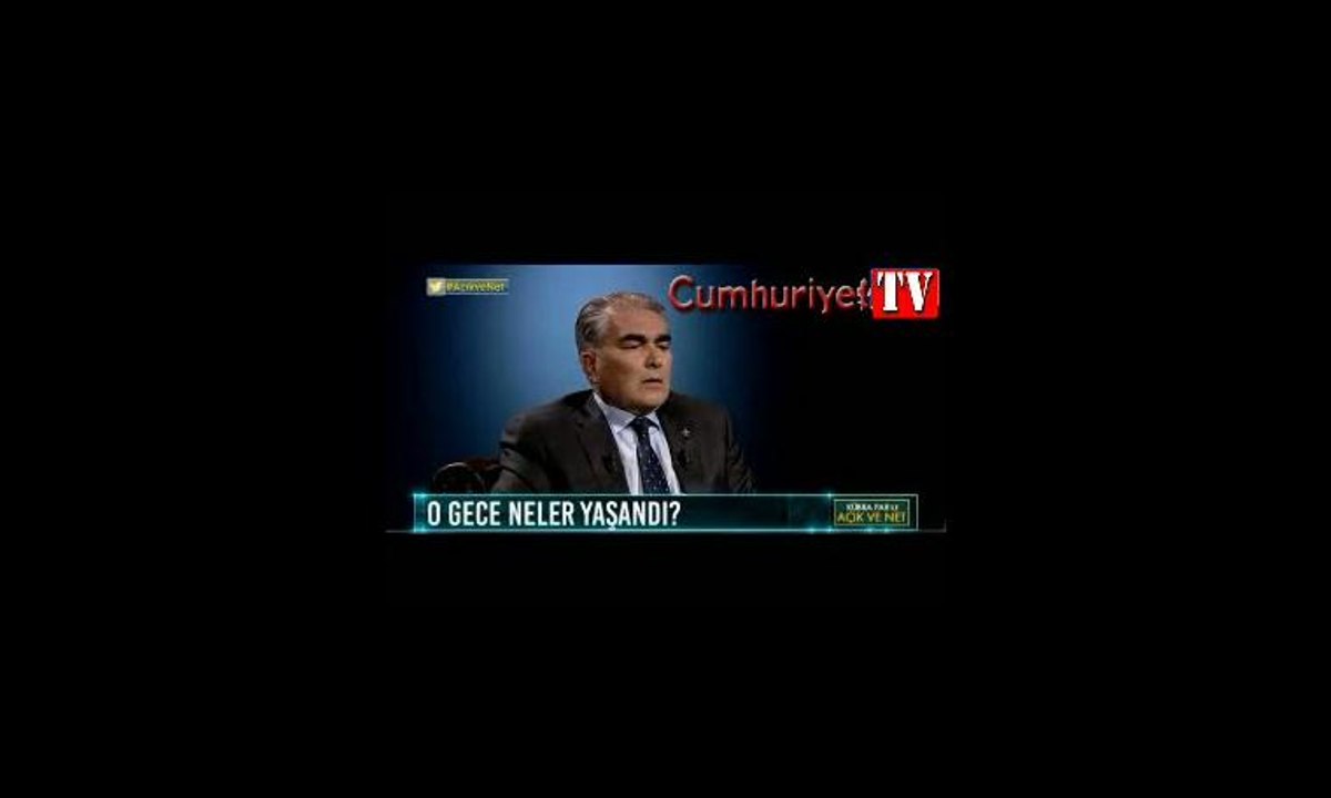 Komutanların derdest edildiği düğünün sahibi Emekli Korgeneral 15 Temmuz'u anlattı