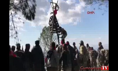 Burseya Dağı ele geçirildi, bayrak dikildi