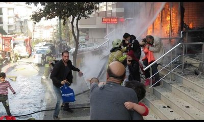 Maltepe'de 5 katlı binada can pazarı