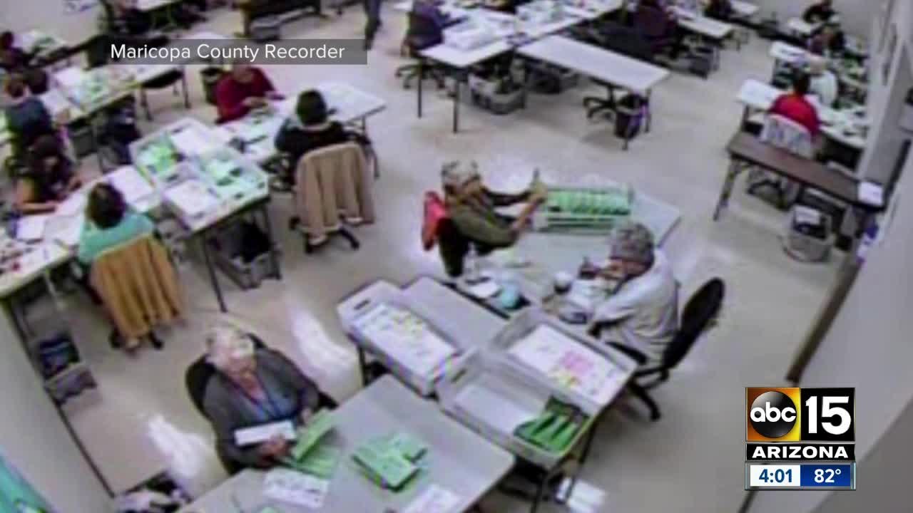 Roughly half a million ballots still need to be...