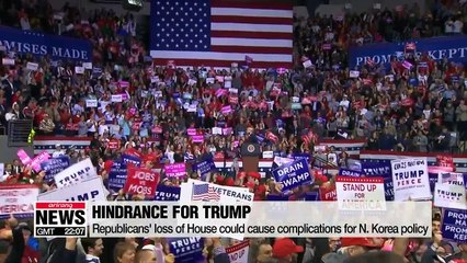 N. Korea to remain a key agenda for Trump, even after midterm elections