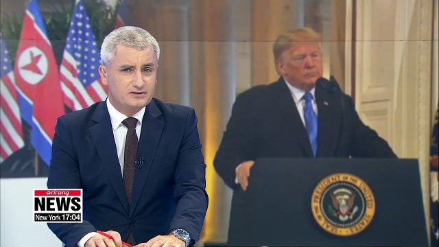 Trump says summit with N. Korea to happen early next year