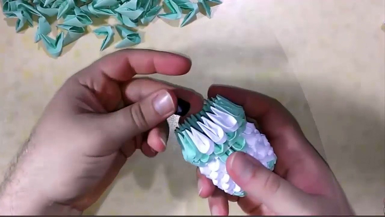 Hướng dẫn xếp những con vật ngộ nghĩnh theo phong cách 3D Onigami 2