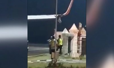 Kemenhub Investigasi Insiden Lion Air PK-LGY Tabrak Tiang