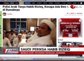 Saudi Periksa Habib Rizieq Terkait Bendera Terlarang